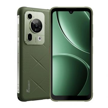 Telefon Mobil FOSSiBOT F112 Pro, Procesor MediaTek Dimensity 6300, Ecran IPS touchscreen 6.88inch, 8GB RAM, 256GB Flash, Camera, Wi-Fi, 5G, Dual Sim, Android (Verde)