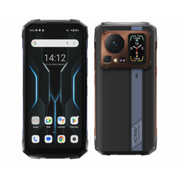 Telefon mobil HOTWAV Cyber 16 Pro, Auriu, 4G, 6.6,  ³ 2K 120,  Hz, 24,  GB (8GB + 16GB extensibili), 512,  GB ROM, 108,  MP, Android 15, Helio G100, Ecran tactil spate, NFC, 6280mAh, 33W