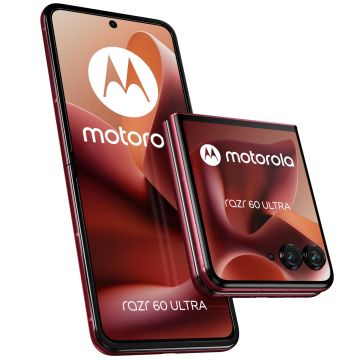 Telefon mobil Motorola Razr 60 Ultra, 5G, 512GB, 16GB RAM, Dual SIM, Pantone Rio Red