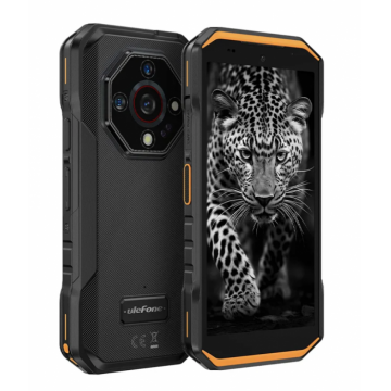 Telefon mobil Ulefone Armor X32, Portocaliu, 5G, 5.65   LCD, 12GB RAM (6GB+6GB extensibili), 128GB ROM, Night Vision, 48MP+16MP, Android 14, Helio G91, WiFi, NFC, 5500mAh, 18W, Dual SIM