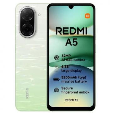 Xiaomi Telefon Mobil Xiaomi Redmi A5, 64GB, 3GB RAM, 4G, Charger Pack 15W, Lake Green
