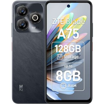 ZTE Telefon Mobil, ZTE Blade A75 4GB 128GB. negru