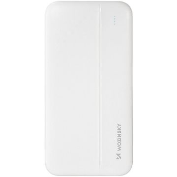 Acumulator extern WPBWE1, 10000 mAh, 2x USB, Alb