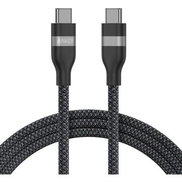 Anker Cablu Anker USB-C la USB-C, 0.9m, 240W, Negru