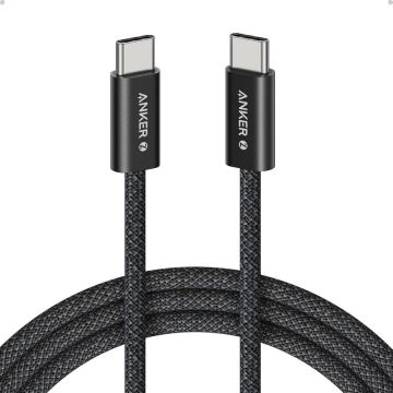 Anker Cablu Anker Zolo USB-C la USB-C, 240W, 1.8m, Negru