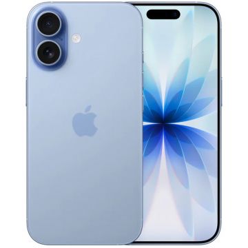 Apple Telefon Mobil Apple iPhone 17, LTPO Super Retina XDR OLED 6.3, 512GB Flash, Camera Duala 48 + 48 MP, Wi-Fi, 5G, iOS, Albastru