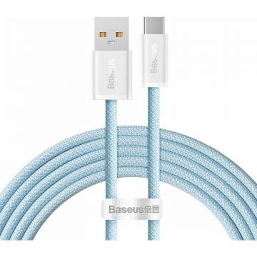 BASEUS Cablu Baseus Dynamic Series, USB la USB-C, 100W, Fast Charging, 2m, Albastru