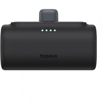 BASEUS Powerbank Baseus, 5000mAh, 20W, 80x40,2x25,6mm, Negru BASEUS Powerbank Baseus, 5000mAh, 20W, 80x40,2x25,6mm, Negru