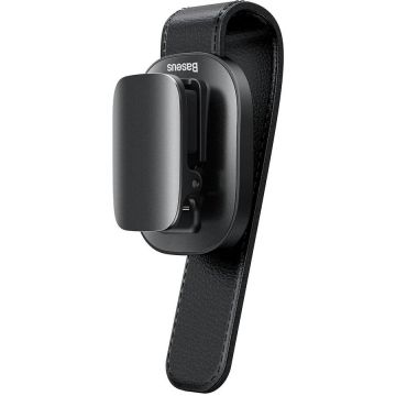 BASEUS Suport auto pentru ochelari Baseus Platinum, cu clema, Negru