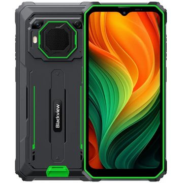 Blackview Telefon mobil Blackview BV6200 Plus, Display 6.56 HD 720x1612, Memorie interna 256GB, Memorie 8GB RAM, Android, Dual SIM, 4G, Tri-Camera, Verde