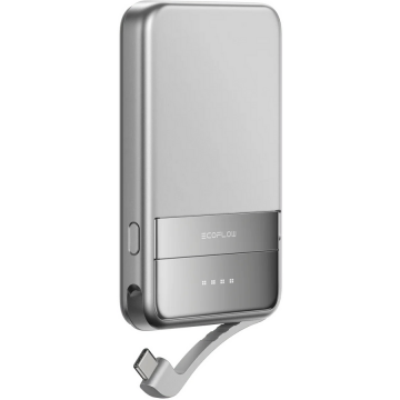 ECOFLOW Baterie externa EcoFlow Rapid MagSafe Qi2 5000 mAh, 30W, Gri