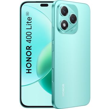 Honor Telefon Mobil Honor 400 Lite, Procesor Mediatek Dimensity 7025 Ultra Octa-Core, AMOLED Touchscreen 6.7, 8GB RAM, 256GB Flash, Camera Duala 108+5MP, Wi-Fi, 5G, Dual Sim, Android, Verde