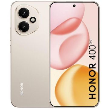 Honor Telefon Mobil Honor 400, Procesor Qualcomm SM7550-AB Snapdragon 7 Gen 3 Octa-Core, AMOLED Touchscreen 6.55, 8GB RAM, 512GB Flash, Camera Duala 200+12MP, Wi-Fi, 5G, Dual Sim, Android, Auriu