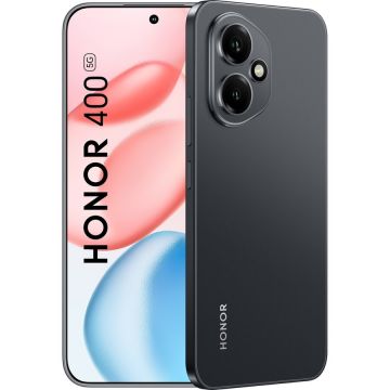 Honor Telefon Mobil Honor 400, Procesor Qualcomm SM7550-AB Snapdragon 7 Gen 3 Octa-Core, AMOLED Touchscreen 6.55, 8GB RAM, 512GB Flash, Camera Duala 200+12MP, Wi-Fi, 5G, Dual Sim, Android, Negru