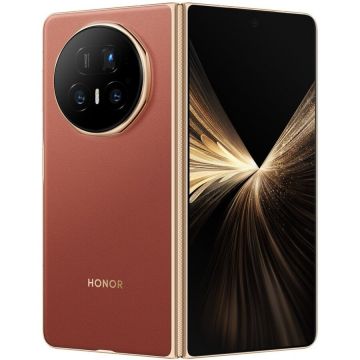 Honor Telefon mobil HONOR Magic V5, Dual SIM, 16GB RAM, 512GB, 5G, Reddish Brown