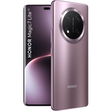 Honor Telefon Mobil Honor Magic7 Lite, Procesor Qualcomm Snapdragon 6 Gen 1, Octa-Core, AMOLED Capacitive touchscreen 6.78, 8GB RAM, 512GB Flash, Camera Duala 108 + 5 MP, 5G, Wi-Fi, Dual SIM, Android, Mov