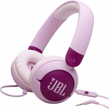 JBL Casti JBL JR 320 cu microfon incorporat, on-ear, Jack audio 3,5 mm, Violet