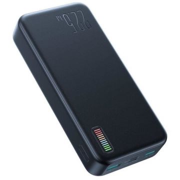 JOYROOM Baterie Externa JoyRoom, 2xUSB, Type-C, Micro-USB, 22.5W, 20.000 mAh, Negru
