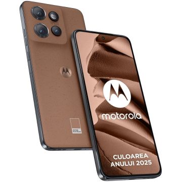 Motorola Telefon mobil Motorola Edge 50 Neo, 6.4 inch, Dual SIM, 256GB, 8GB RAM, 5G, Mocha Mousse