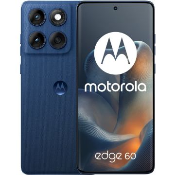 Motorola Telefon mobil Motorola Edge 60, 6.67 inch, Dual SIM, 256GB, 8GB RAM, 5G, Pantone Gibraltar Sea