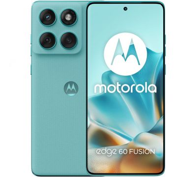 Motorola Telefon mobil Motorola Edge 60 Fusion, 6.67 inch, Dual SIM, 12GB RAM, 256GB, 5G, Pantone Amazonite