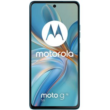Motorola Telefon Motorola Moto g75, 6.78 inch, Dual SIM, 256GB, 8GB RAM, 5G, Aqua Blue