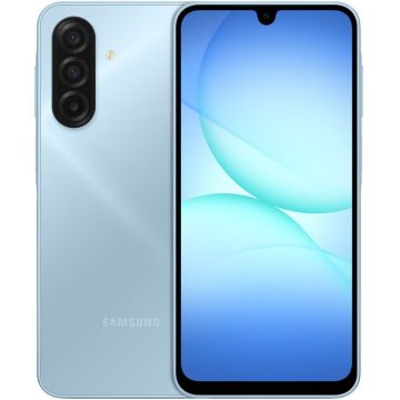 Samsung Telefon mobil Samsung Galaxy A17, Dual SIM, 8GB RAM, 256GB, 4G, Albastru deschis
