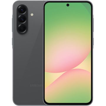 Samsung Telefon mobil Samsung Galaxy A56, Dual SIM, 12GB RAM, 256GB, 5G, Gri-Inchis