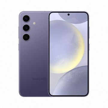 Samsung Telefon mobil Samsung Galaxy S24, procesor Snapdragon, Dual SIM, 12GB RAM, 256GB, 5G, Cobalt Violet