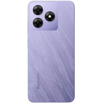 Smartphone Blackview WAVE 8C, 64GB, 2GB RAM, Dual SIM, 4G, Tri-Camera, Sunset Purple
