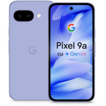 Smartphone Google Pixel 9a, 128GB, 8GB RAM, Dual SIM, 5G, Tri-Camera, Iris Smartphone Google Pixel 9a, 128GB, 8GB RAM, Dual SIM, 5G, Tri-Camera, Iris