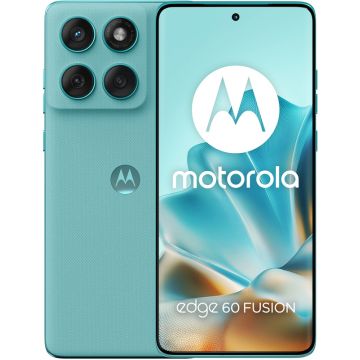 Smartphone Motorola Edge 60 Fusion, 256GB, 12GB RAM, Dual SIM, 5G, Tri-Camera, Pantone Amazonite