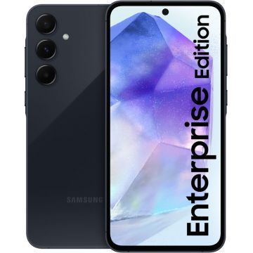 Smartphone Samsung Galaxy A55, 128GB, 8GB RAM, Dual SIM, 5G, 4-Camere, Awesome Navy Enterprise Edition