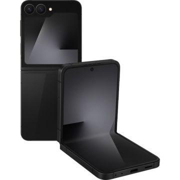 Smartphone Samsung Galaxy Z Flip7 FE, 256GB, 8GB RAM, Dual SIM, 5G, Tri-Camera, Black