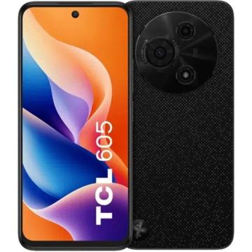 TCL Telefon mobil TCL 605, Dual SIM, 8 GB RAM, 256GB, Display 6.77 1600x720, Negru
