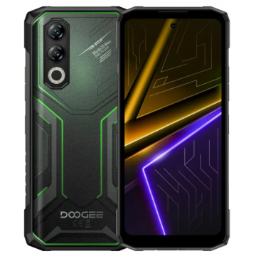 Telefon Mobil Doogee Blade20 Max, Verde, 4G, 6.6  , HD+ IPS, 36 GB RAM (12 GB + 24 GB Extensibili), 1 TB ROM, 64 MP, Android 15, Helio G100, Night Vision + NFC, 11800 mAh, 33 W, Dual SIM