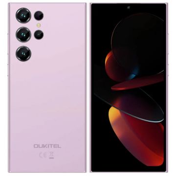 Telefon Mobil Oukitel C61 Pro, Roz, 4G, 6.88   HD+ In-Cell IPS, 24GB RAM (8GB+16GB Extensibili), 256GB ROM, 13MP, Android 15, Unisoc Tiger T606, NFC, OTG, 5150mAh, 10W, Dual SIM