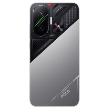 Telefon Mobil Poco F7, Procesor Qualcomm SM8735 Snapdragon 8s Gen 4, Octa-Core, AMOLED Capacitive touchscreen 6.83inch, 12GB RAM, 256GB Flash, Camera Duala 50 + 8 MP, 5G, Wi-Fi, Dual SIM, Android (Argintiu)