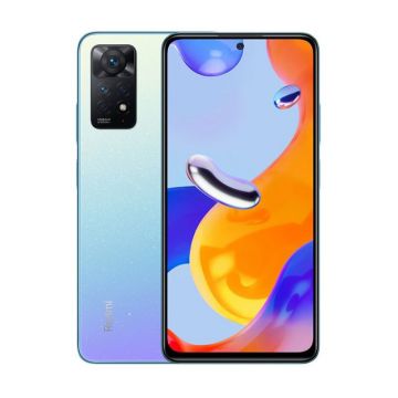 Telefon mobil Redmi Note 11 Pro, 4G, 8GB RAM, 128GB ROM, Star Blue, Dual Sim, Camera Quad 108 MP, procesor Mediatek Helio G96