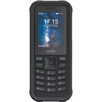 Telefon mobil Sonim XP100, Dual SIM 4G, Rugged Black
