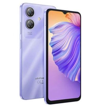 Telefon Mobil Ulefone Note 21, Mov, 4G, 6.56   HD+, Android 14, 12GB RAM (4GB + 8GB extensibil), 128GB ROM, 13MP + 8MP, 5000mAh, Dual SIM