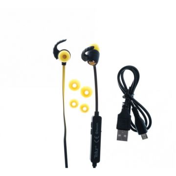 Tellur Casca bluetooth Tellur Sport, Speed series, Stereo, Galben Tellur Casca bluetooth Tellur Sport, Speed series, Stereo, Galben