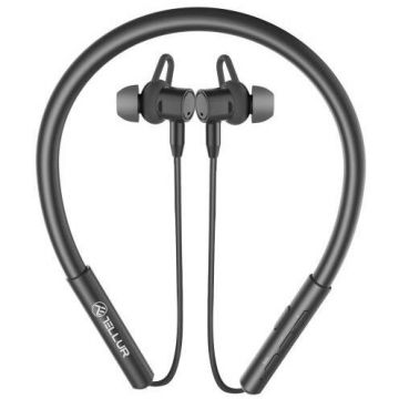 Tellur Casti Alergare In-Ear Sport Tellur Ego, Bluetooth, Waterproof IPX4, Negru Tellur Casti Alergare In-Ear Sport Tellur Ego, Bluetooth, Waterproof IPX4, Negru