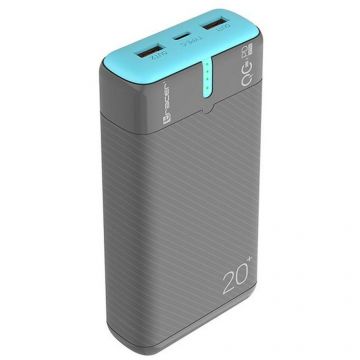 TRACER Acumulator extern Tracer EnerGen, 20000 mAh, QC/PD, 2x USB, USB Type-C, Albastru TRACER Acumulator extern Tracer EnerGen, 20000 mAh, QC/PD, 2x USB, USB Type-C, Albastru