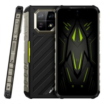 Ulefone Telefon mobil Ulefone Armor 22, 6.58,  4G LTE, 8GB RAM, 256GB, Dual SIM, IP68-IP69K, Verde (Some Green)