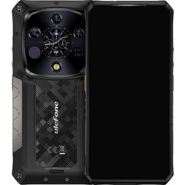Ulefone Telefon mobil Ulefone Armor 28 Ultra, 5G, 6.67 AMOLED, 16GB RAM, 1TB ROM, Night Vision, Android 15, Mediatek Dimensity 9300+, WiFi 7, 10600mAh Dual SIM, Negru