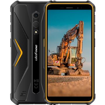 Ulefone Telefon mobil Ulefone Armor X12, 5.45 inch, 3GB RAM, 32GB, 4G, Dual SIM, MediaTek Helio A22, Orange