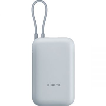 Xiaomi Baterie Externa Xiaomi Pocket Edition Pro, 10000mAh, 33W, QC + PD, 1 x USB-A - 1 x USB-C, Albastra BHR9073GL