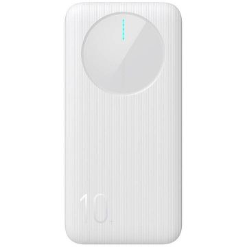 Acumulator extern JR-PBF12, 10000mAh, LED, 2.4A, USB, USB-C, Alb Acumulator extern JR-PBF12, 10000mAh, LED, 2.4A, USB, USB-C, Alb