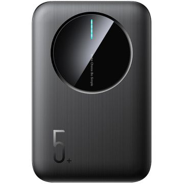 Acumulator extern JR-PBF13, 5000 mAh, USB-C si 2x USB, Negru Acumulator extern JR-PBF13, 5000 mAh, USB-C si 2x USB, Negru